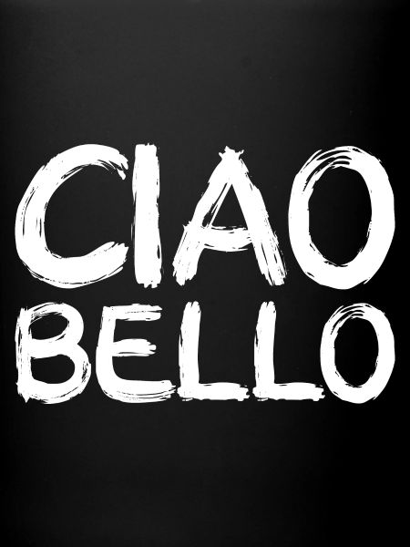 ciao bello, blanc
