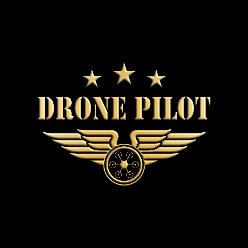 Drone Pilot - Badge de pilote de drones Emblème