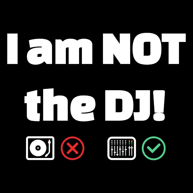 Ich bin Tontechniker:in, nicht DJ!
