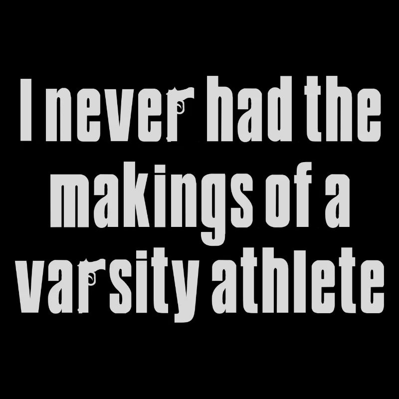 Varsity Athlete (White Text)