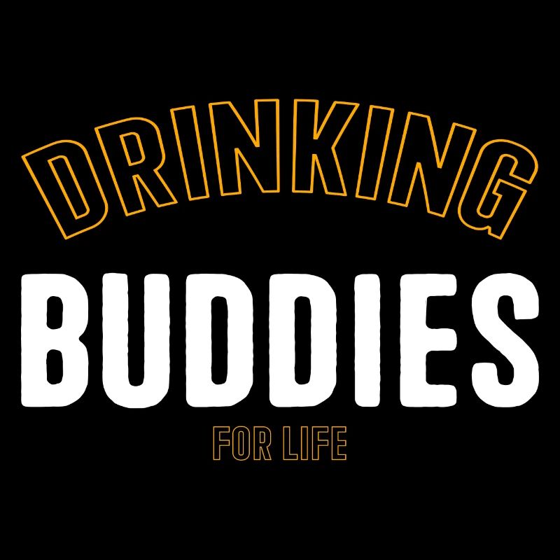 Drinking Buddies for Life Funny Matching Group
