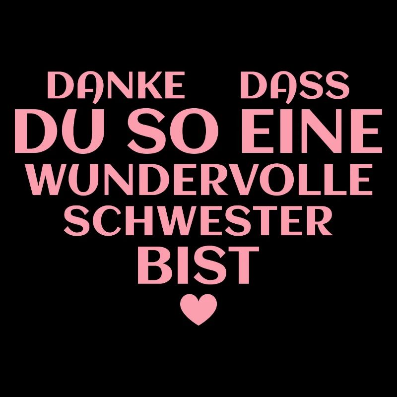Beste Schwester Dankeschön Geschenk