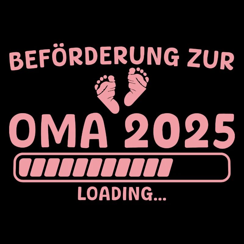 Oma 2025 lädt Werdende Großmutter