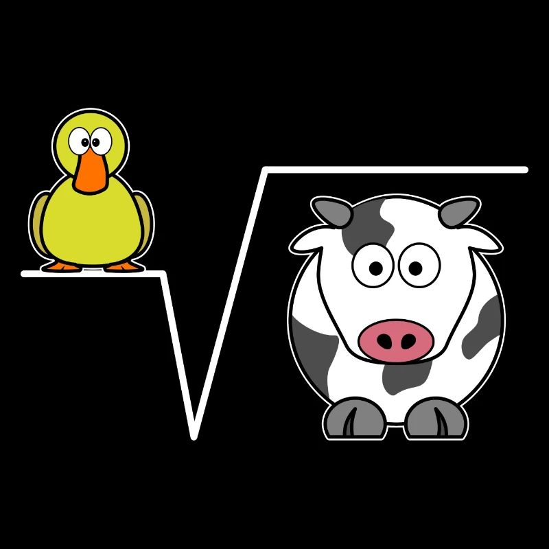Math saying | Duck Root Cow | Mathematics teachers