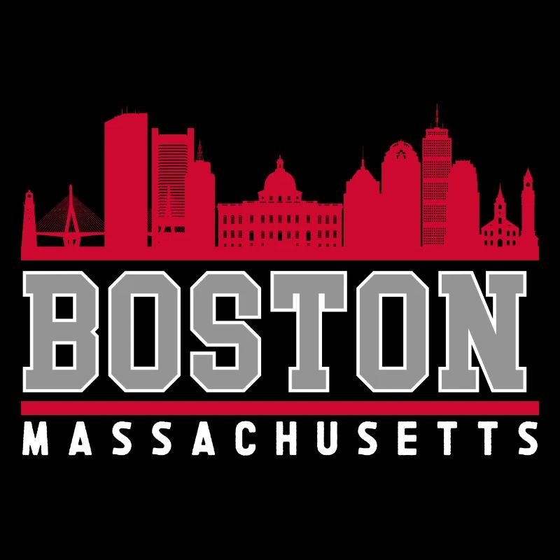 Boston Massachusetts Skyline