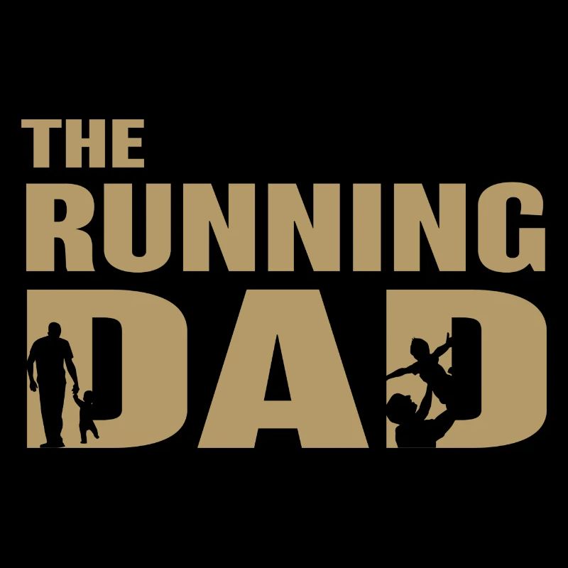 The running dad Geschenk Geburtstag Papa Humor
