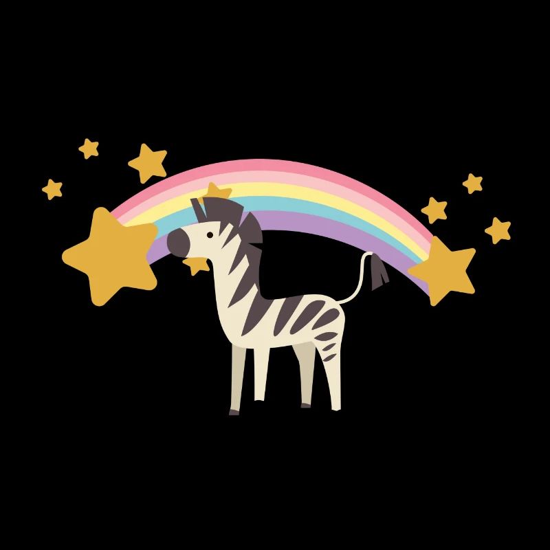 Regenbogen Zebra