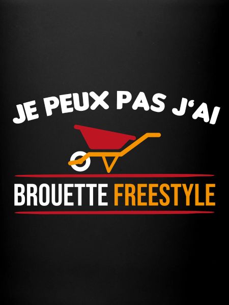 cadeau marrant brouette freestyle