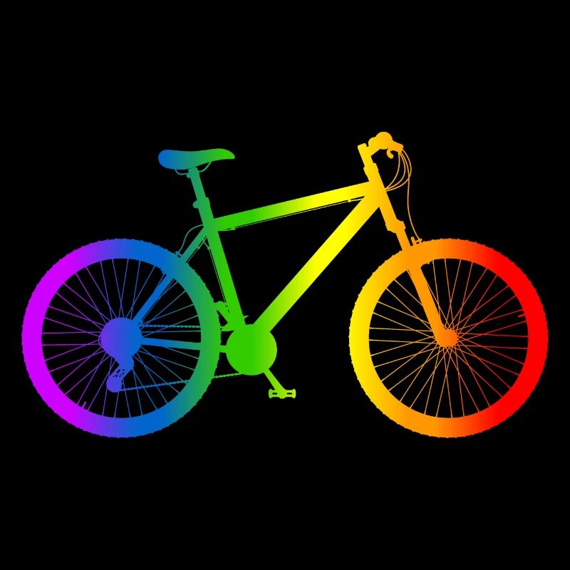 VTT vélo arc-en-ciel VTT