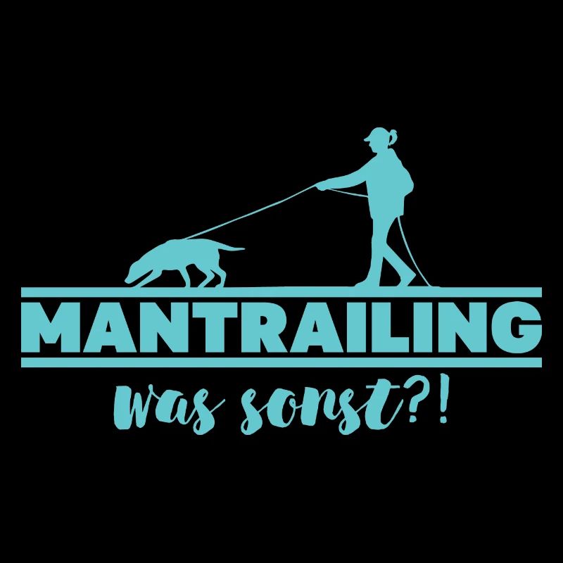 Mantrailing was sonst Silhouette Suchhund Hunde