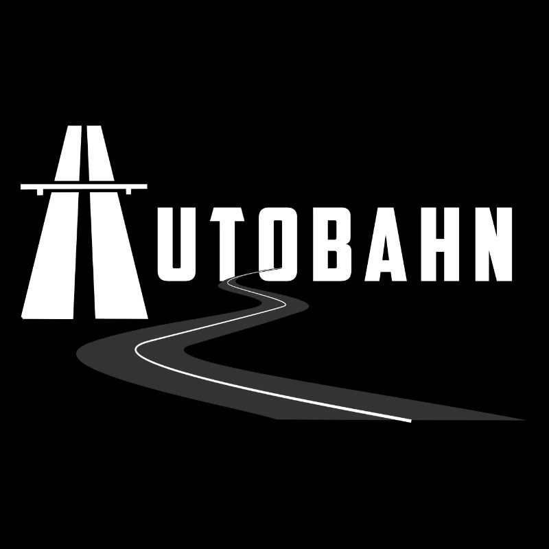 Autobahn mit Straße