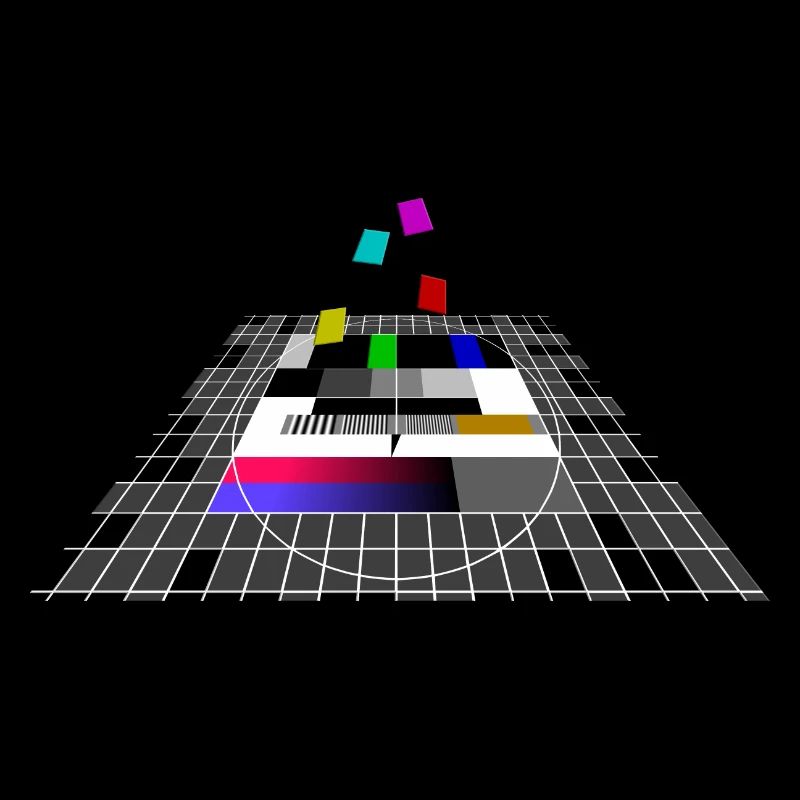 Image de test Télévision Allemagne Nerd Cadeau