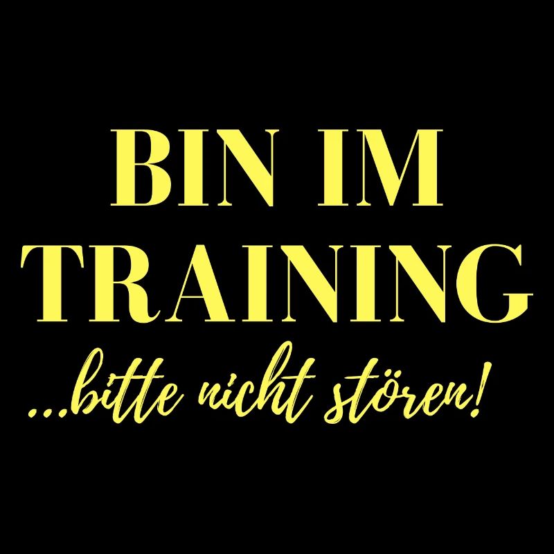Bin im Training