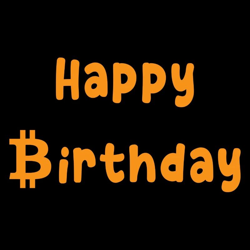 bitcoin anniversaire t-shirt