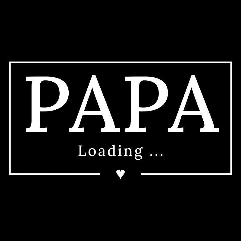 Werdender Papa loading zukünftiger Vater Geschenk