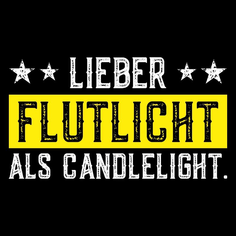 Lieber Flutlicht als Candlelight