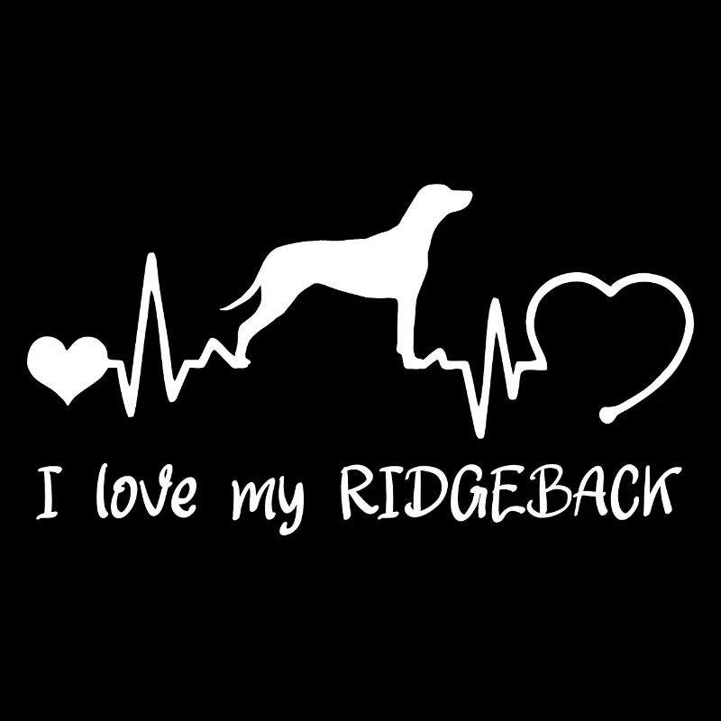 Rhodesian Ridgeback mit Herzschlag