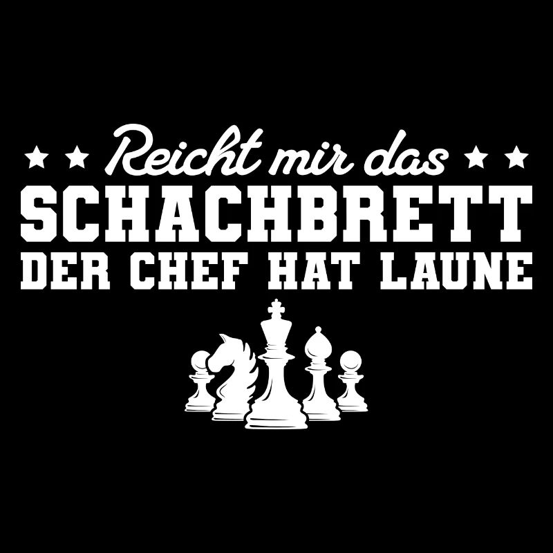 Schach Der Chef hat Laune Schachspieler