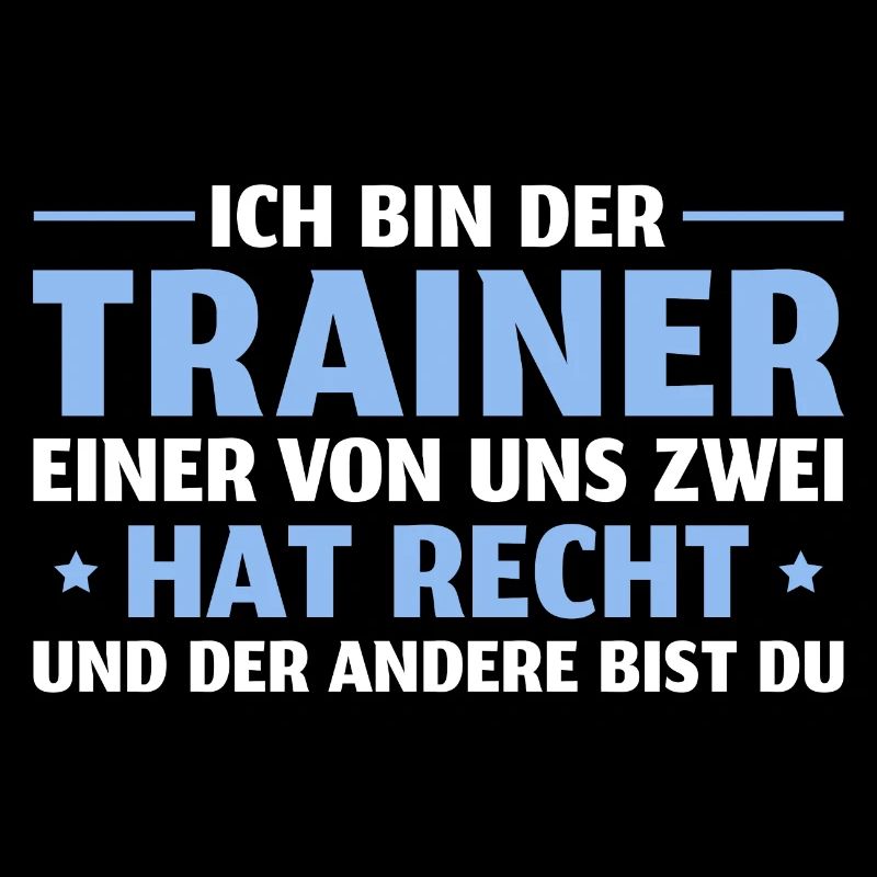 Fußballtrainer Hat Recht Personal Trainer Geschenk