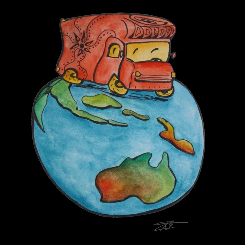 en route vers l australie