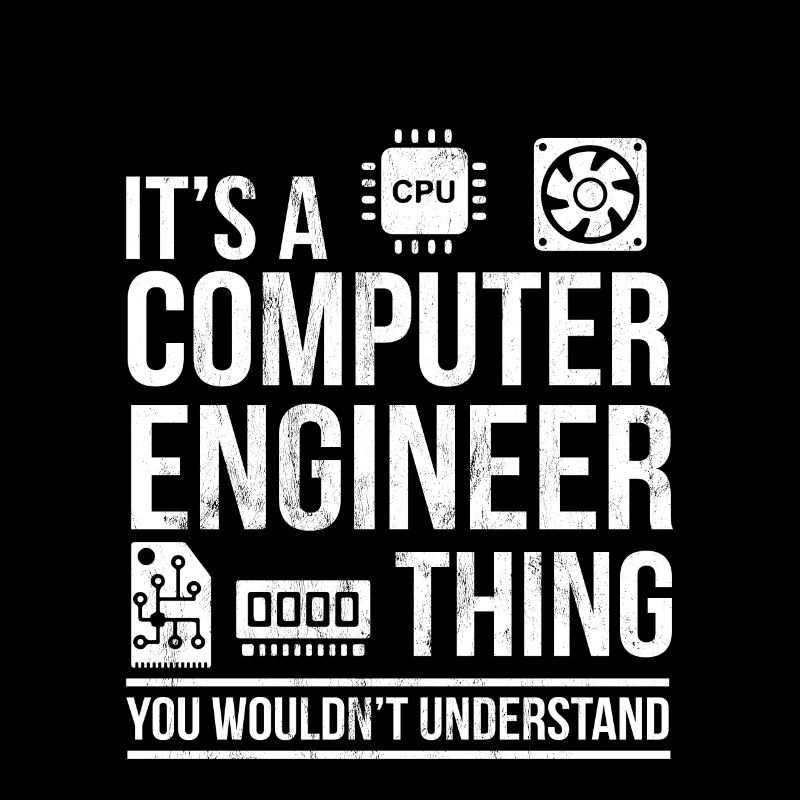 Computeringenieur Es ist eine Computertechnik