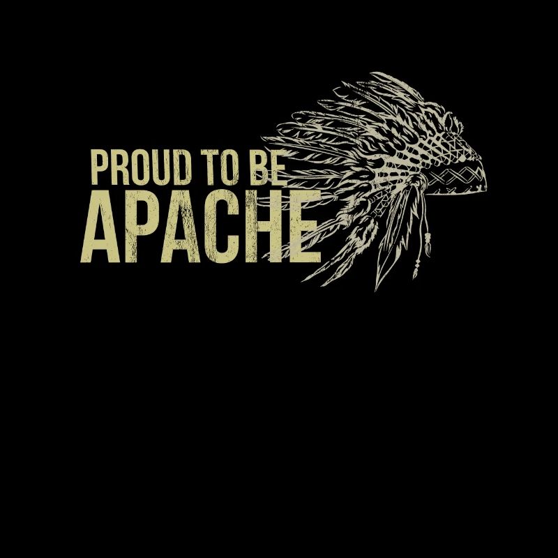Stolz darauf, Apache zu sein - Native American Pride Tee