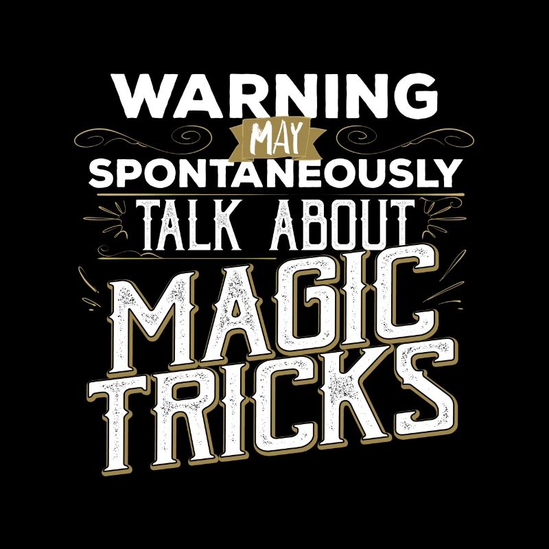 Magician Spontaneously Talk Magic Tricks