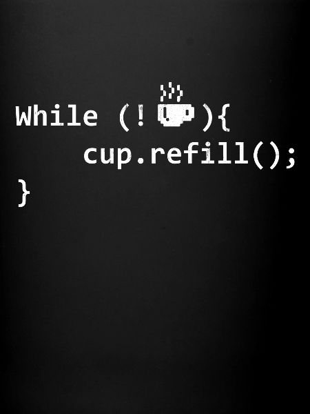 Lustiger Programmierer für Java-Kaffee-Programmierung