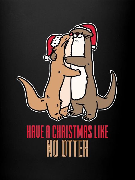 Weihnachten Otter