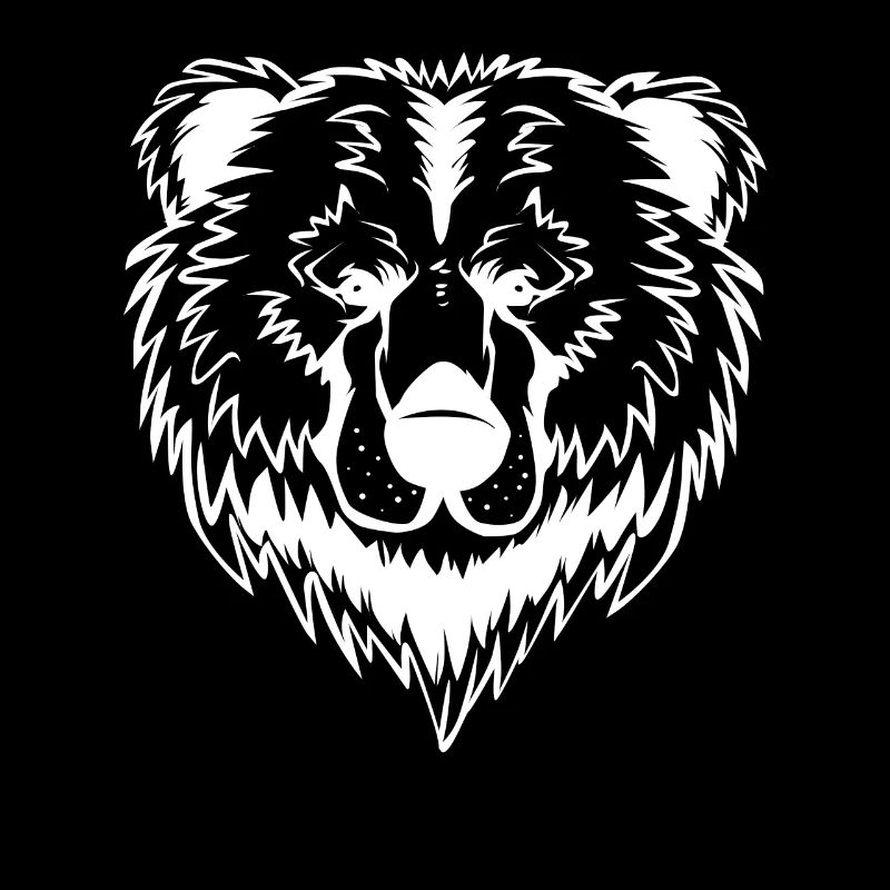 Braunbär Silhouette