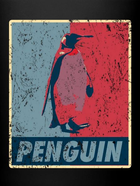 Pingouin rétro
