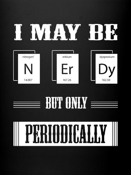I'm a nerd