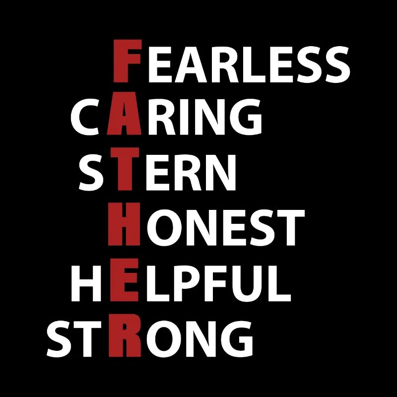 Fête des pères sans scrupule Honnête serviable