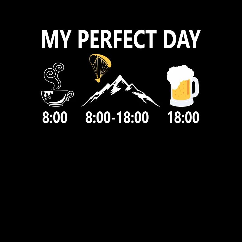 Paragleiter Paragleiten Bier Kaffee Geschenk