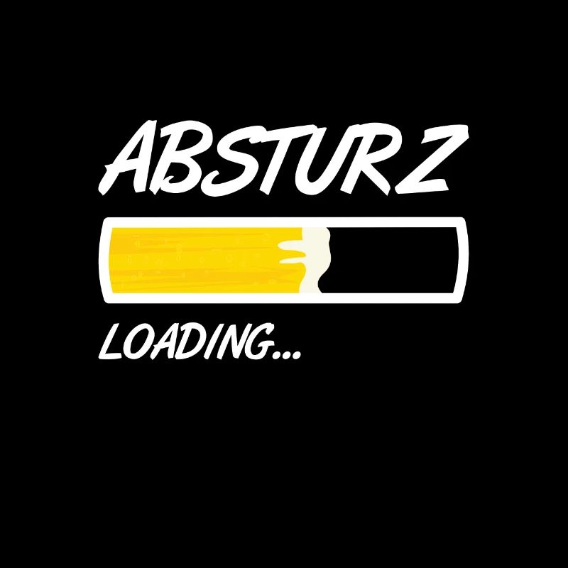 Absturz Loading , saufen, trinken