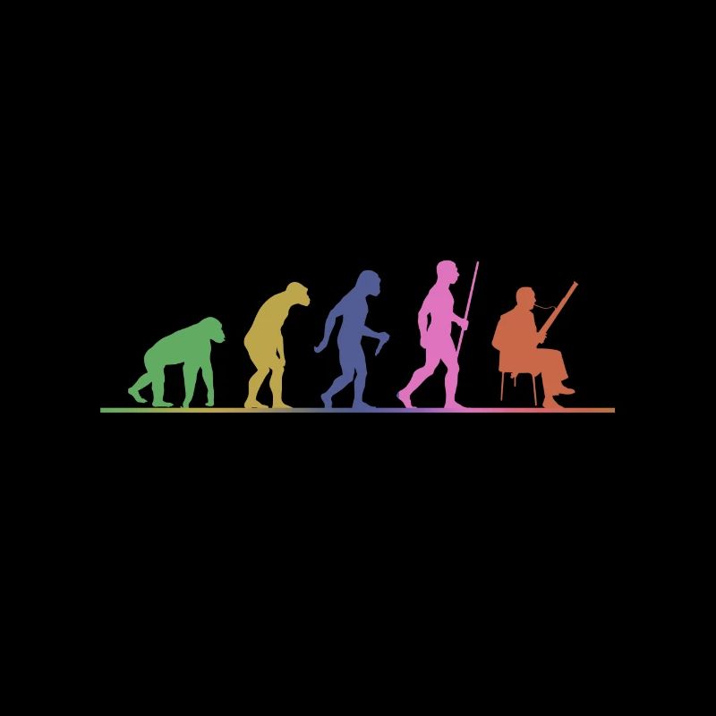 Evolution Fagott Musiker