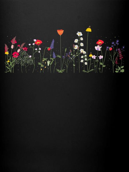 Impression de fleurs sauvages