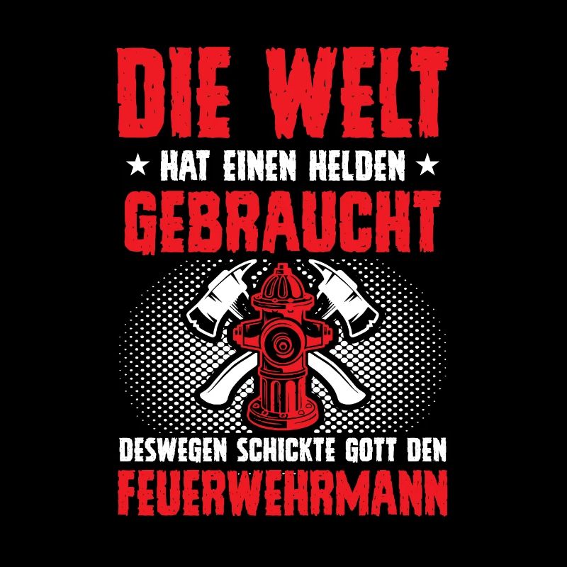 Feuerwehrmann Held Hydrant Feuerwehr Geschenk