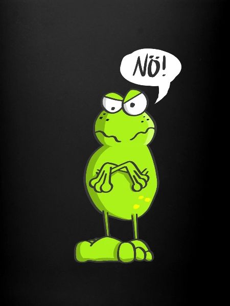 Statement Frosch Nö!