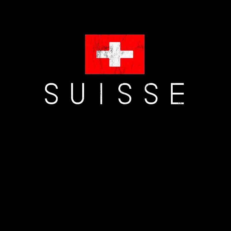 Schweiz Drucken Schweizer Flagge