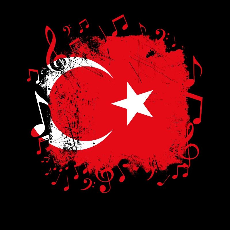 Turquie Drapeau Musique