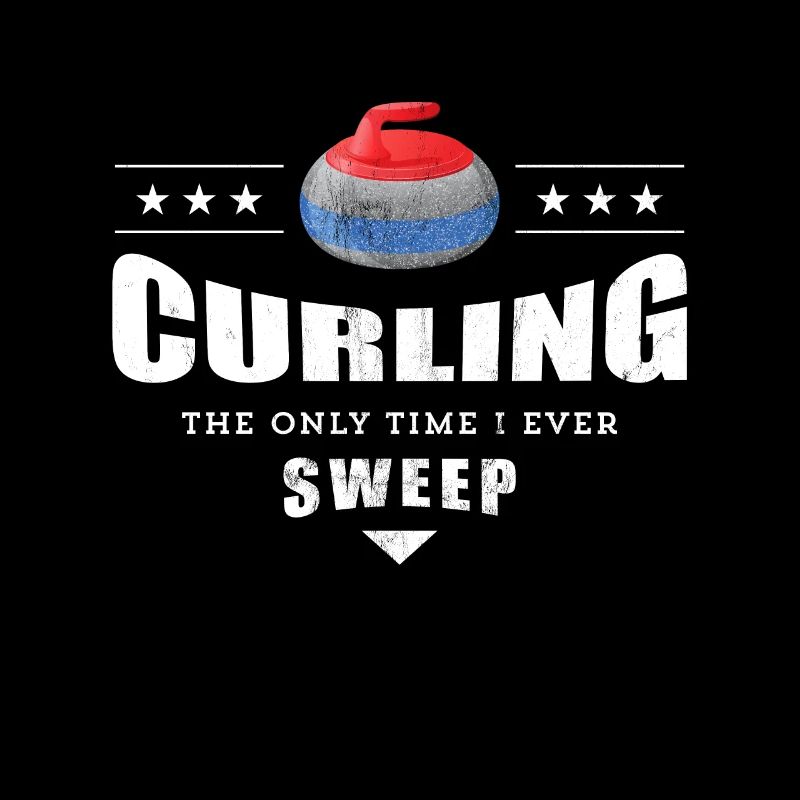 Curling Funny Sweep Curling Team Geschenk