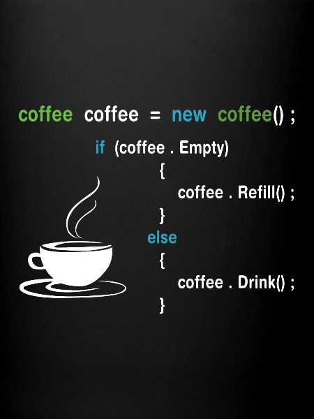 Kaffee Programmierer