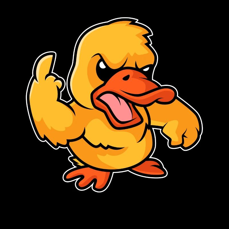 Evil duck