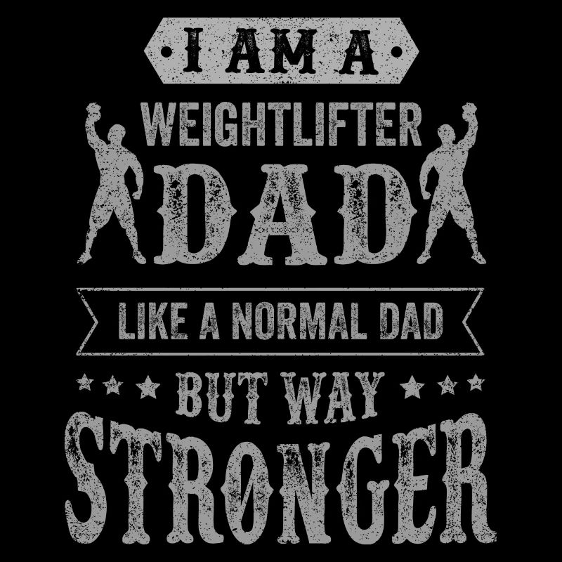Bodybuilding man workout training father saying