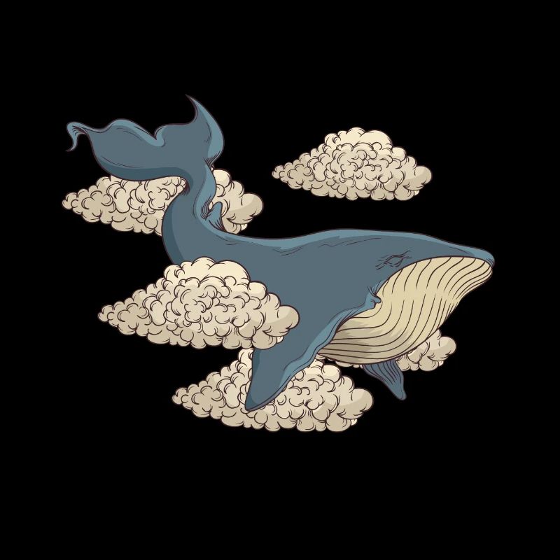 A flying whale?