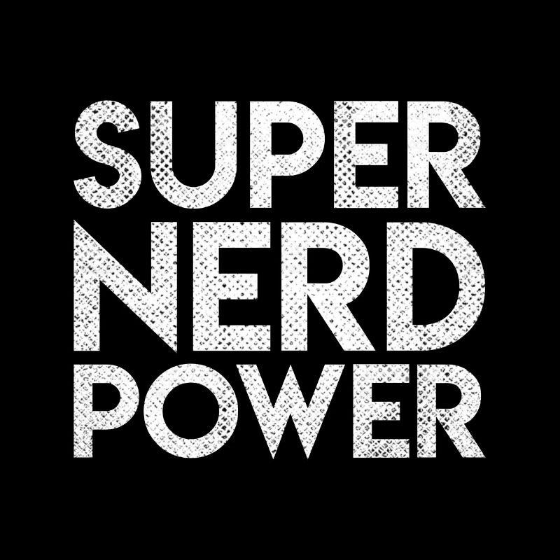 Super Nerd Power Pi Day Geschenk