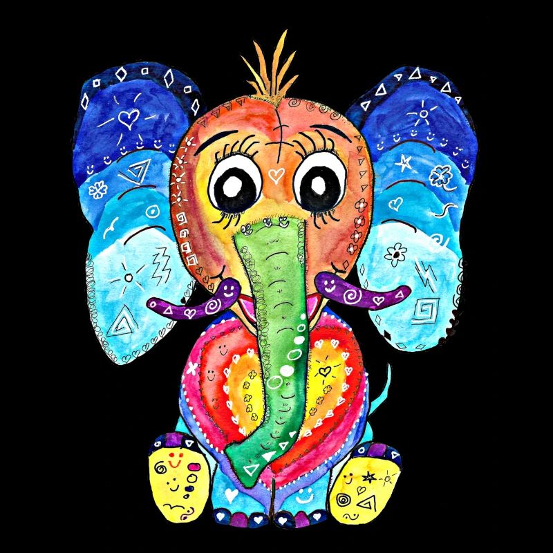Happy Elephant