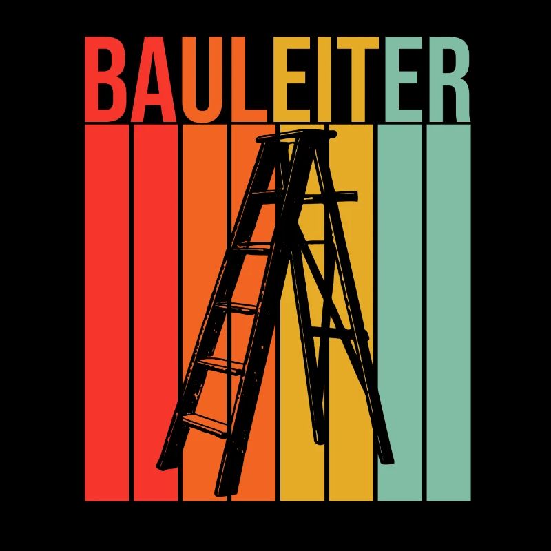 Retro Bauleiter Baustellen Baustelle Geschenk