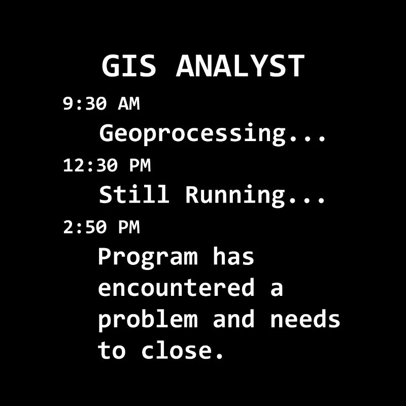 Funny Gis Analyst
